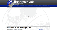 Desktop Screenshot of behringerlab.com